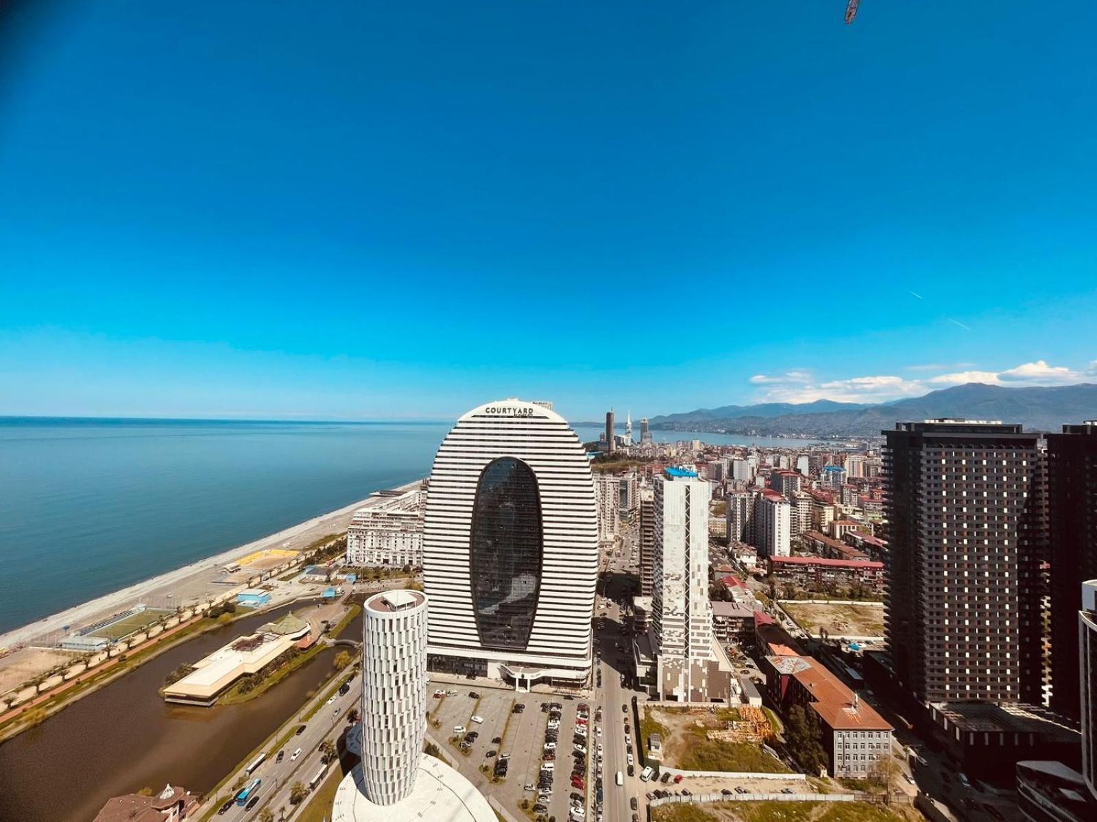Orbi City Panoramic View Batumi Bagian luar foto