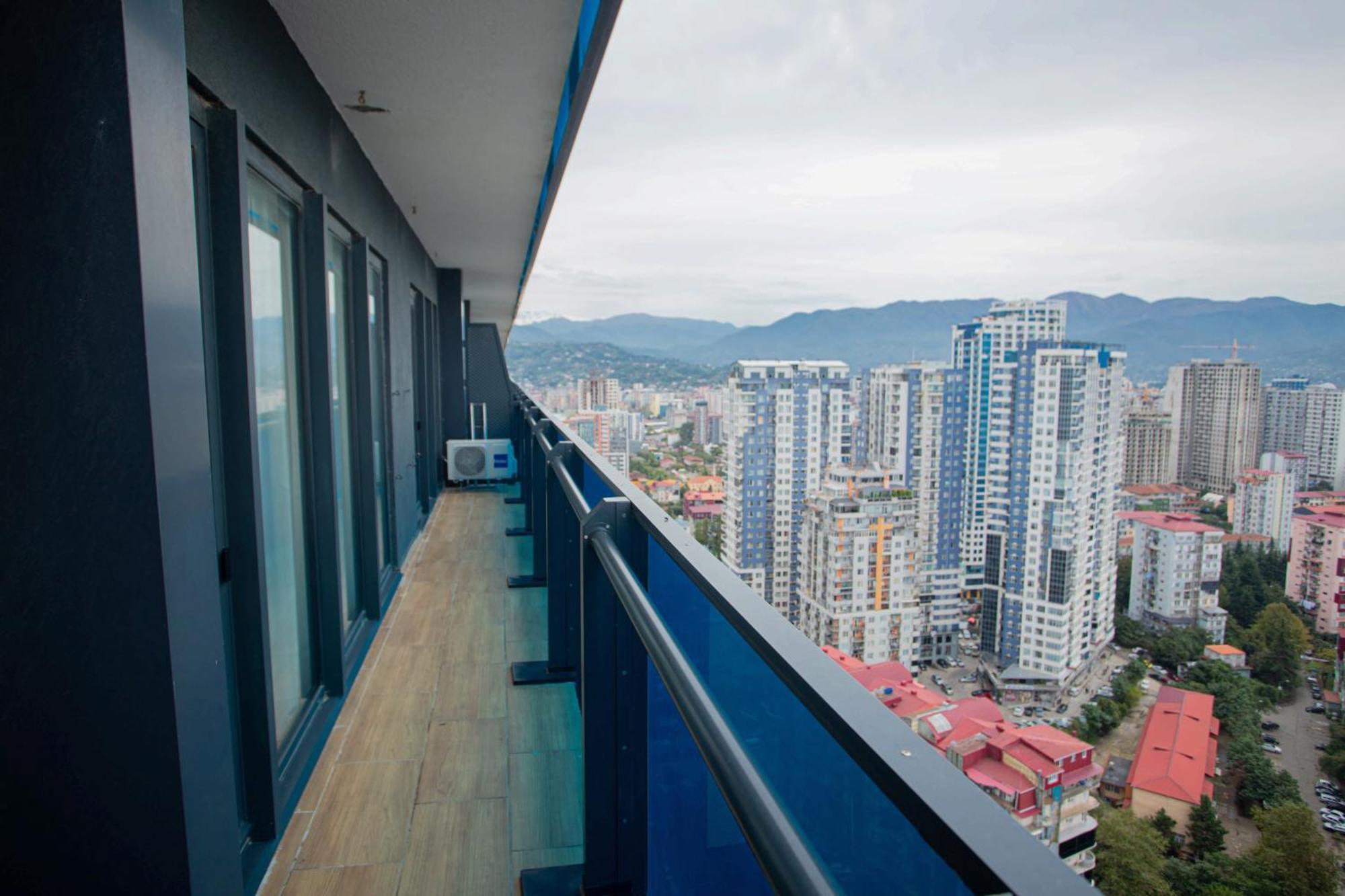 Orbi City Panoramic View Batumi Bagian luar foto