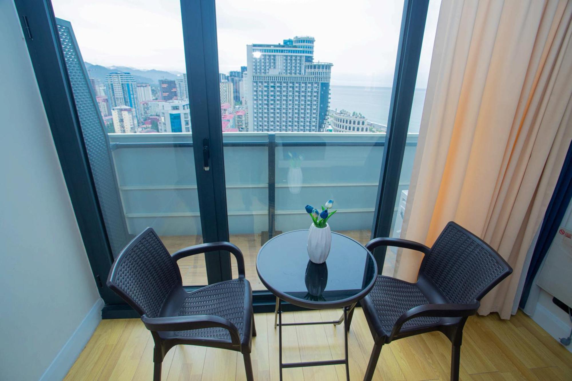 Orbi City Panoramic View Batumi Bagian luar foto